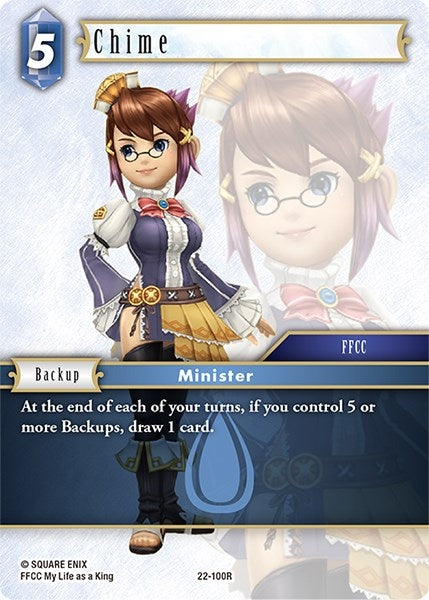 Image for Chime (Hidden Hope) (22-100R) - Final Fantasy TCG