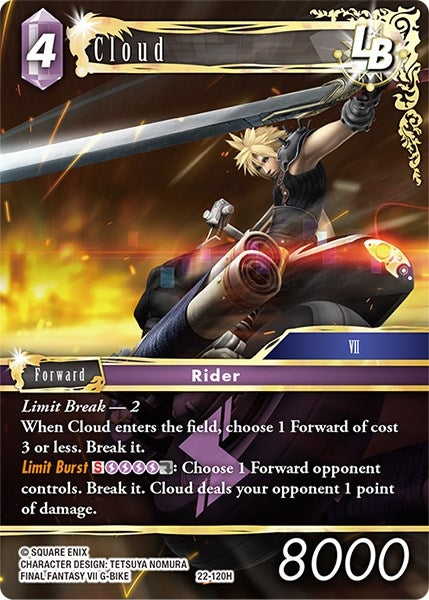 Image for Cloud LB (Hidden Hope) (22-120H) - Final Fantasy TCG