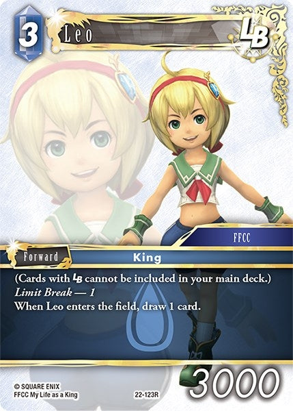 Image for Leo LB (Hidden Hope) (22-123R) - Final Fantasy TCG