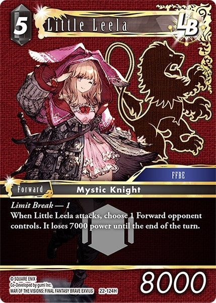Image for Little Leela LB (Hidden Hope) (22-124H) - Final Fantasy TCG
