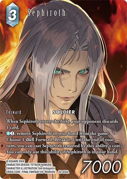 Image for Sephiroth (Full Art) (Hidden Hope) (22-032L) - Final Fantasy TCG