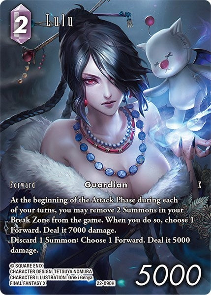 Image for Lulu (Full Art) (Hidden Hope) (22-090H) - Final Fantasy TCG