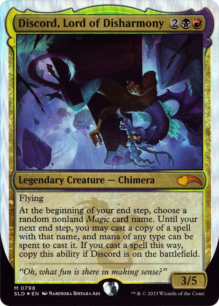 Image for Discord, Lord of Disharmony (Secret Lair Drop Series) (798) - Magic: The Gathering