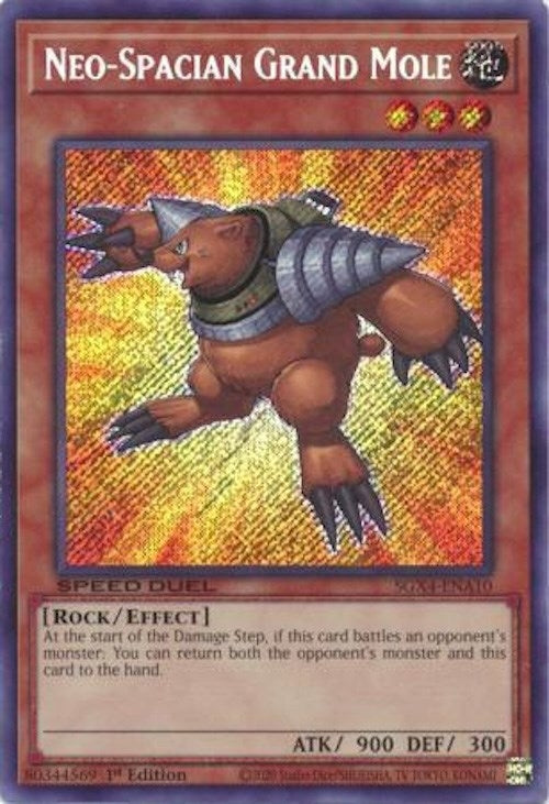 Image for Neo-Spacian Grand Mole (Secret Rare) (Speed Duel GX: Midterm Destruction) (SGX4-ENA10) - YuGiOh