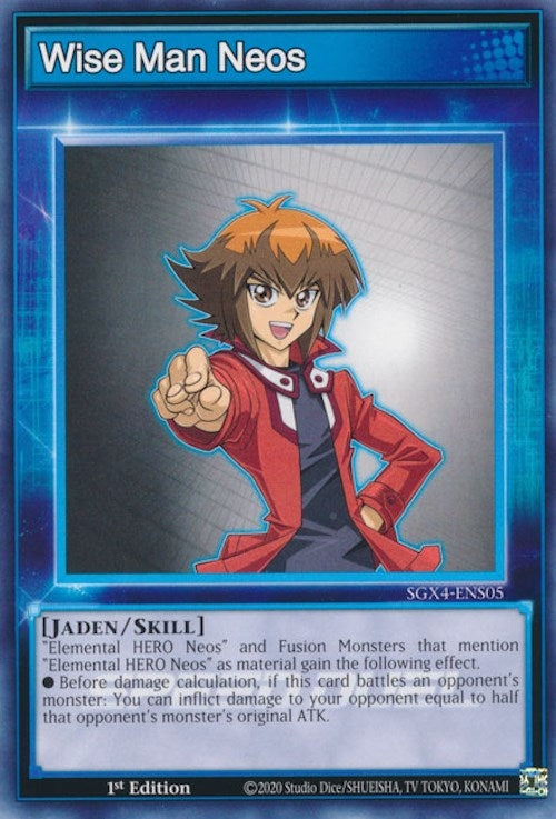 Image for Wise Man Neos (Speed Duel GX: Midterm Destruction) (SGX4-ENS05) - YuGiOh