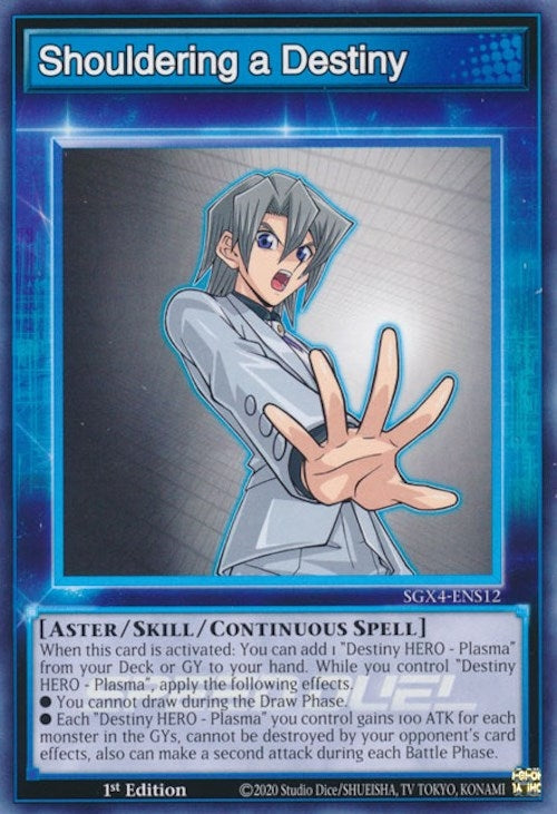 Image for Shouldering a Destiny (Speed Duel GX: Midterm Destruction) (SGX4-ENS12) - YuGiOh
