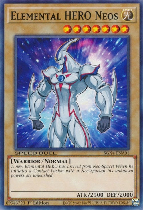 Image for Elemental HERO Neos (Speed Duel GX: Midterm Destruction) (SGX4-ENA01) - YuGiOh