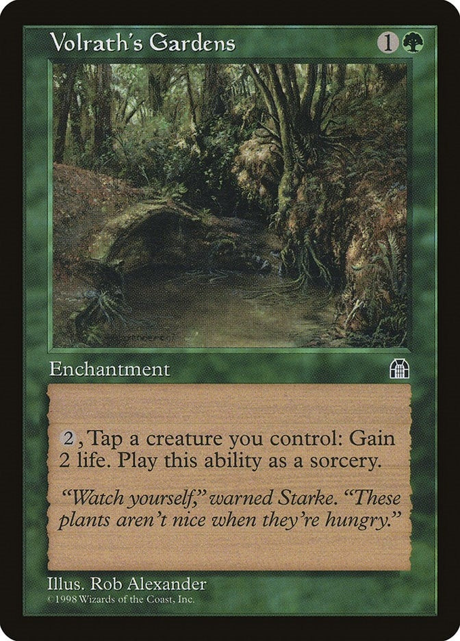 Image for Volrath's Gardens (Stronghold) - Magic: The Gathering
