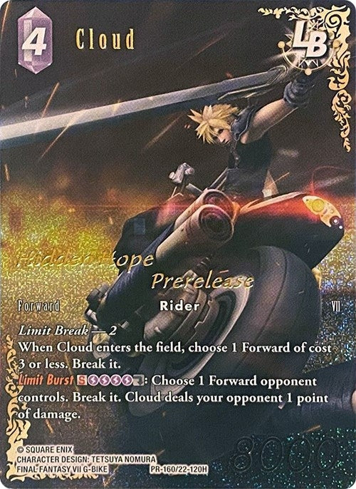 Image for Cloud LB - PR-160/22-120H (FF: Promo Cards) (PR-160/22-120H) - Final Fantasy TCG