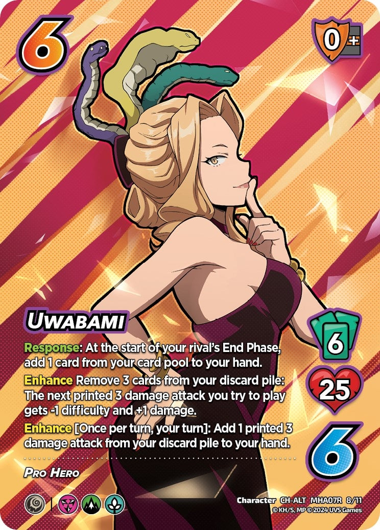 Image for Uwabami (Alternate Art) (UniVersus: My Hero Academia: Girl Power) (8/11) - UniVersus