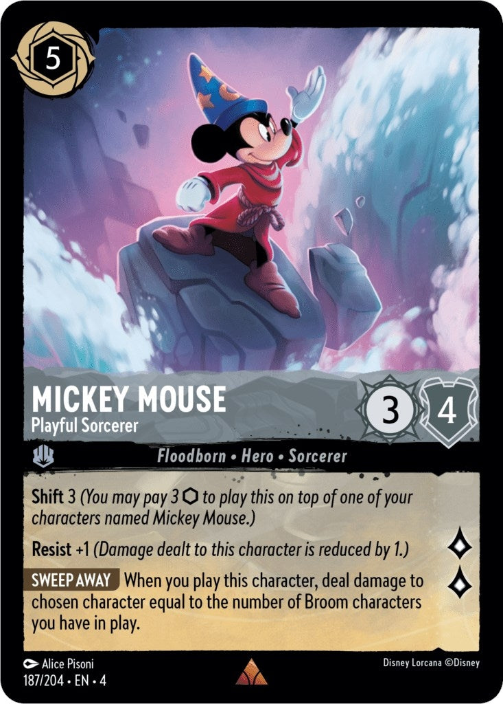 Image for Mickey Mouse - Playful Sorcerer (4) (187)