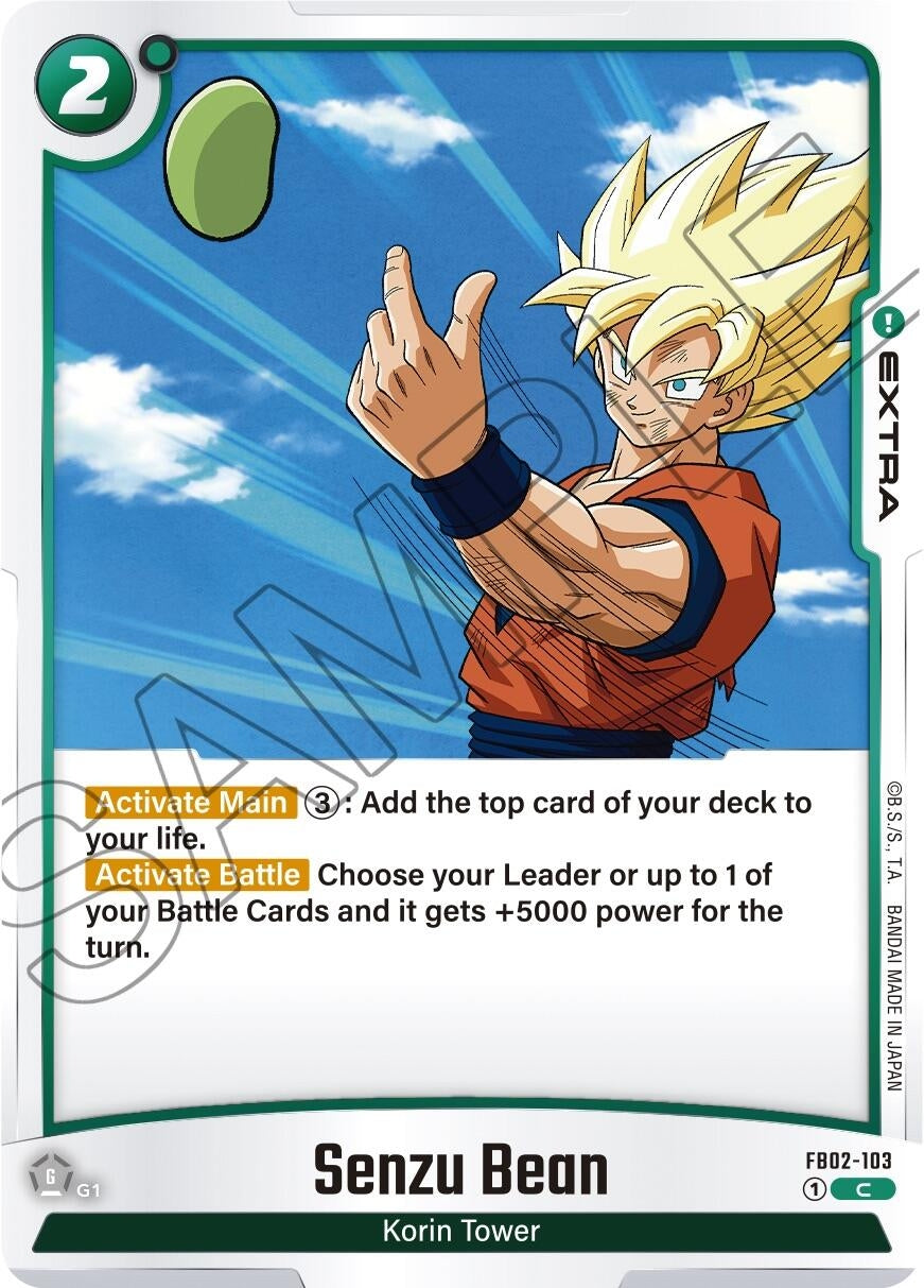 Image for Senzu Bean (Blazing Aura) (FB02-103) - Dragon Ball Super: Fusion World