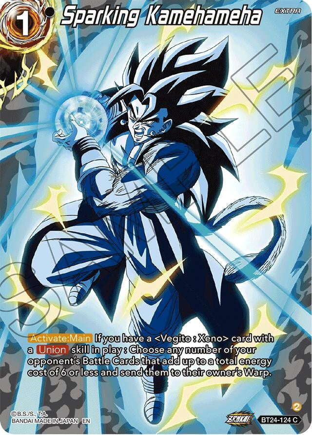 Image for Sparking Kamehameha (Collector Booster Silver) (Beyond Generations) (BT24-124) - Dragon Ball Super: Masters