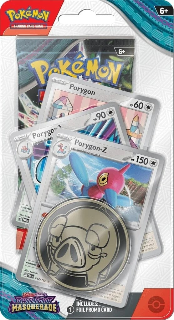 Image for Twilight Masquerade Premium Checklane Blister [Porygon] - Pokemon