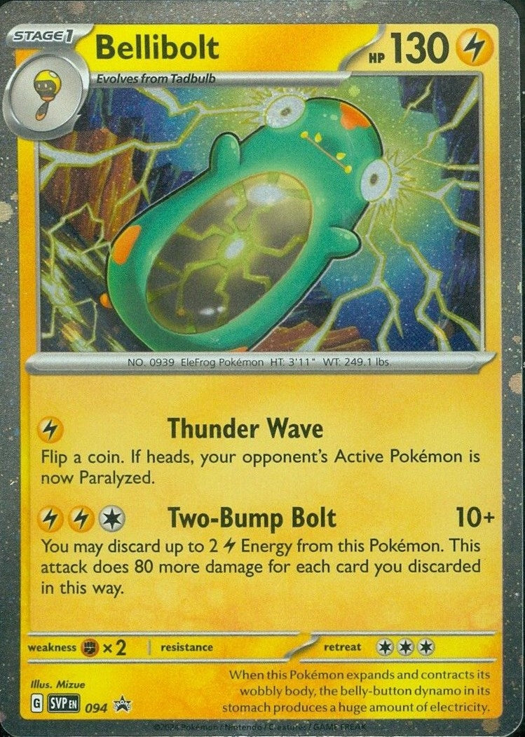 Image for Bellibolt - 094 (SV: Scarlet & Violet Promo Cards) (094) - Pokemon