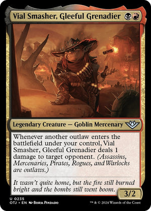 Image for Vial Smasher, Gleeful Grenadier (Outlaws of Thunder Junction) (235) - Magic: The Gathering