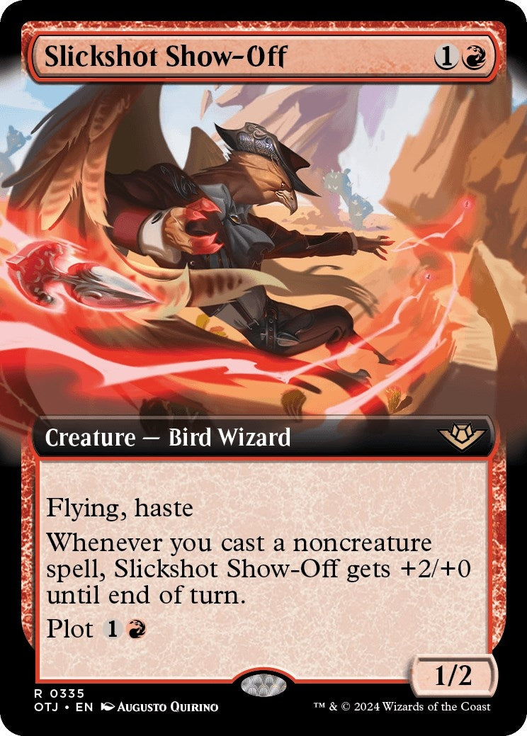 Image for Slickshot Show-Off (Extended Art) (Outlaws of Thunder Junction) (335) - Magic: The Gathering