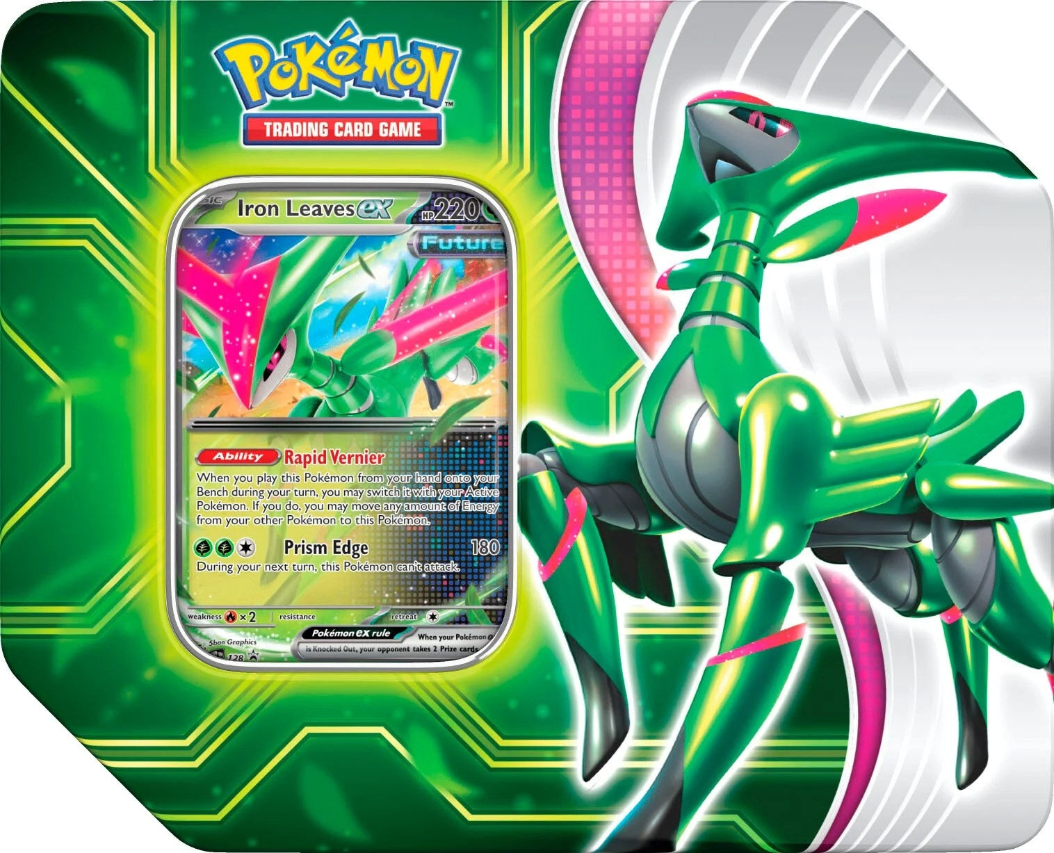 Image for Paradox Clash Tin [Iron Leaves ex] - Pokemon