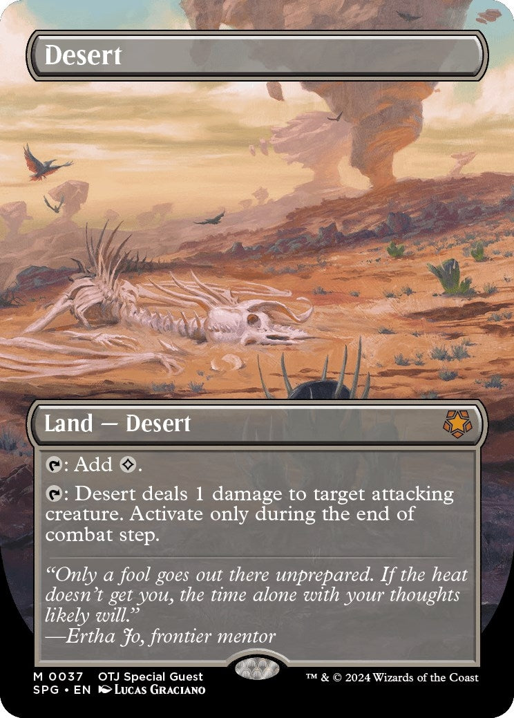 Image for Desert (Borderless) (Special Guests) (37) - Magic: The Gathering