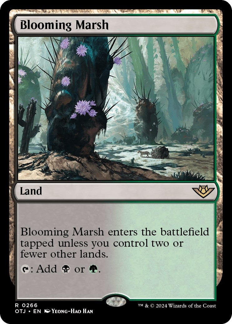 Image for Blooming Marsh (Outlaws of Thunder Junction) (266) - Magic: The Gathering