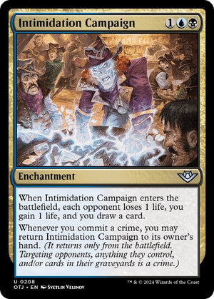 Image for Intimidation Campaign (Outlaws of Thunder Junction) (208) - Magic: The Gathering