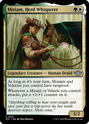 Image for Miriam, Herd Whisperer (Outlaws of Thunder Junction) (221) - Magic: The Gathering