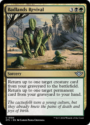 Image for Badlands Revival (Outlaws of Thunder Junction) (194) - Magic: The Gathering
