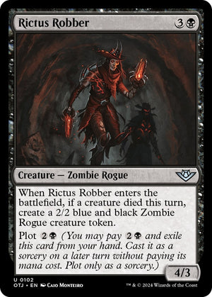 Image for Rictus Robber (Outlaws of Thunder Junction) (102) - Magic: The Gathering
