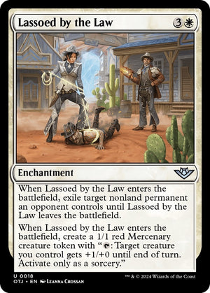 Image for Lassoed by the Law (Outlaws of Thunder Junction) (18) - Magic: The Gathering