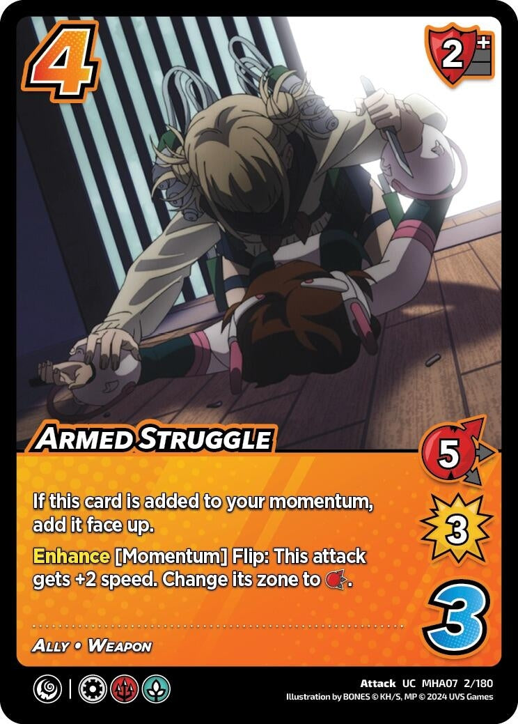 Image for Armed Struggle (UniVersus: My Hero Academia: Girl Power) (2/180) - UniVersus