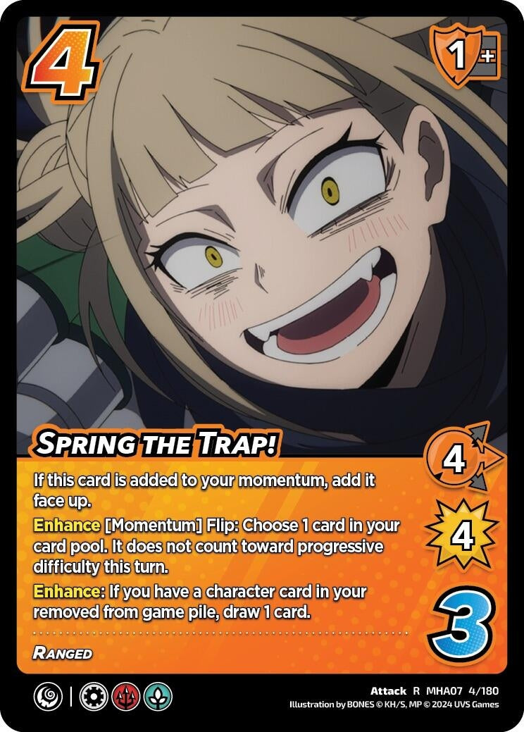 Image for Spring the Trap! (UniVersus: My Hero Academia: Girl Power) (4/180) - UniVersus