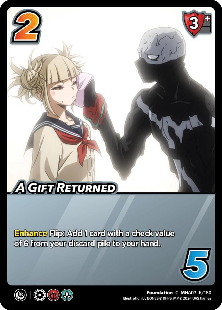 Image for A Gift Returned (UniVersus: My Hero Academia: Girl Power) (6/180) - UniVersus