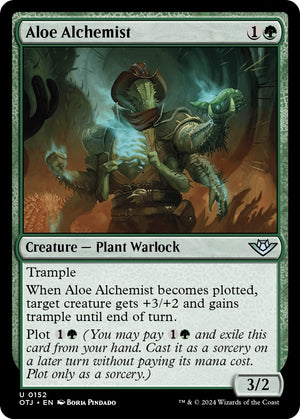 Image for Aloe Alchemist (Outlaws of Thunder Junction) (152) - Magic: The Gathering