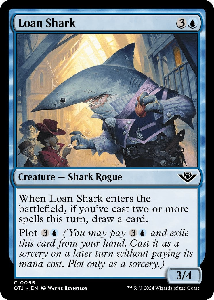 Image for Loan Shark (Outlaws of Thunder Junction) (55) - Magic: The Gathering