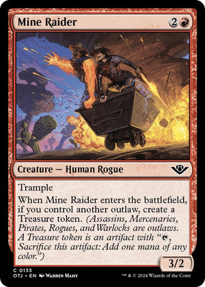 Image for Mine Raider (Outlaws of Thunder Junction) (135) - Magic: The Gathering