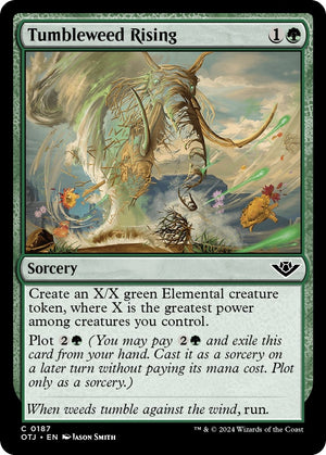 Image for Tumbleweed Rising (Outlaws of Thunder Junction) (187) - Magic: The Gathering