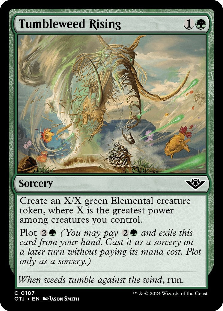 Image for Tumbleweed Rising (Outlaws of Thunder Junction) (187) - Magic: The Gathering