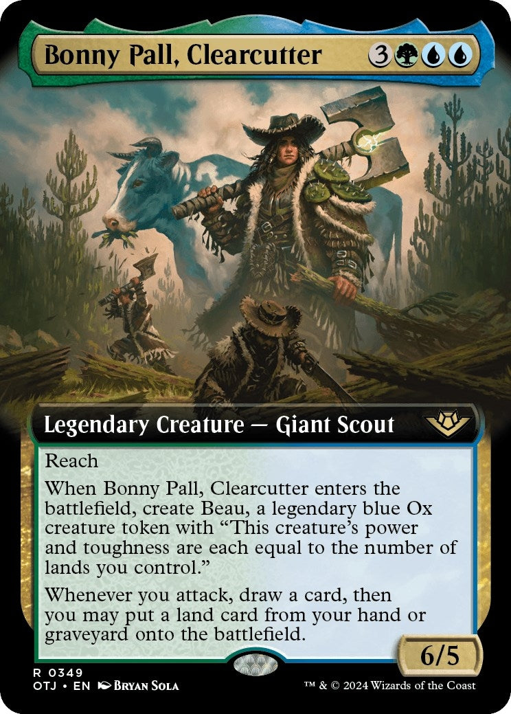 Image for Bonny Pall, Clearcutter (Extended Art) (Outlaws of Thunder Junction) (349) - Magic: The Gathering