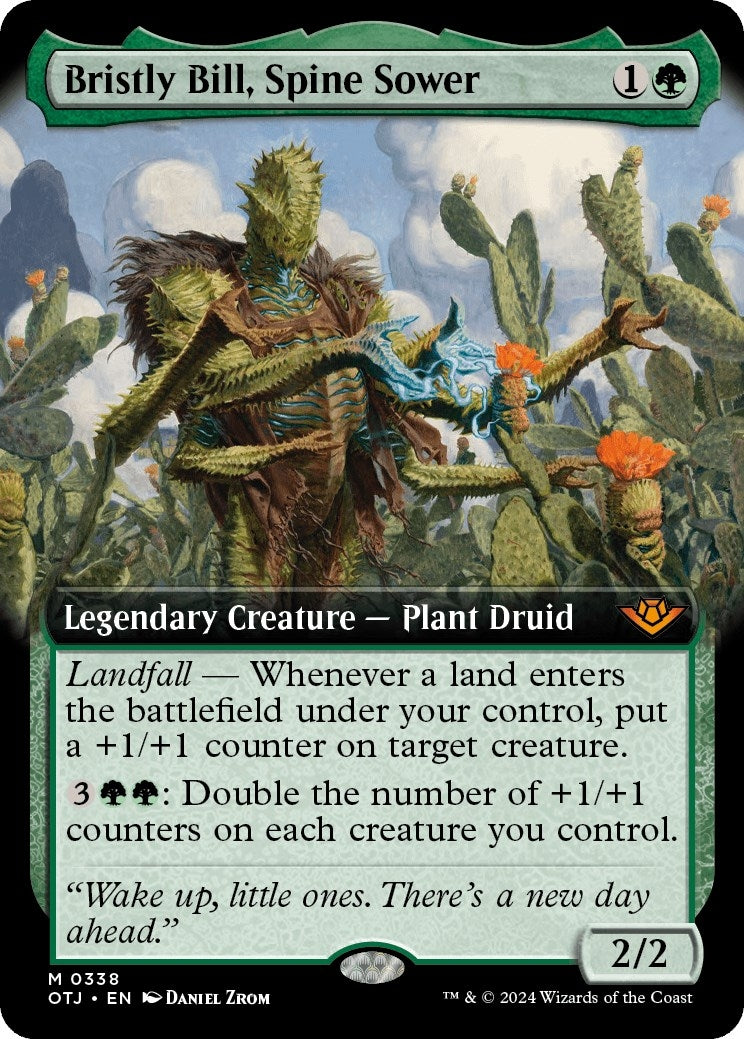 Image for Bristly Bill, Spine Sower (Extended Art) (Outlaws of Thunder Junction) (338) - Magic: The Gathering