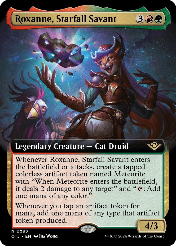 Image for Roxanne, Starfall Savant (Extended Art) (Outlaws of Thunder Junction) (362) - Magic: The Gathering