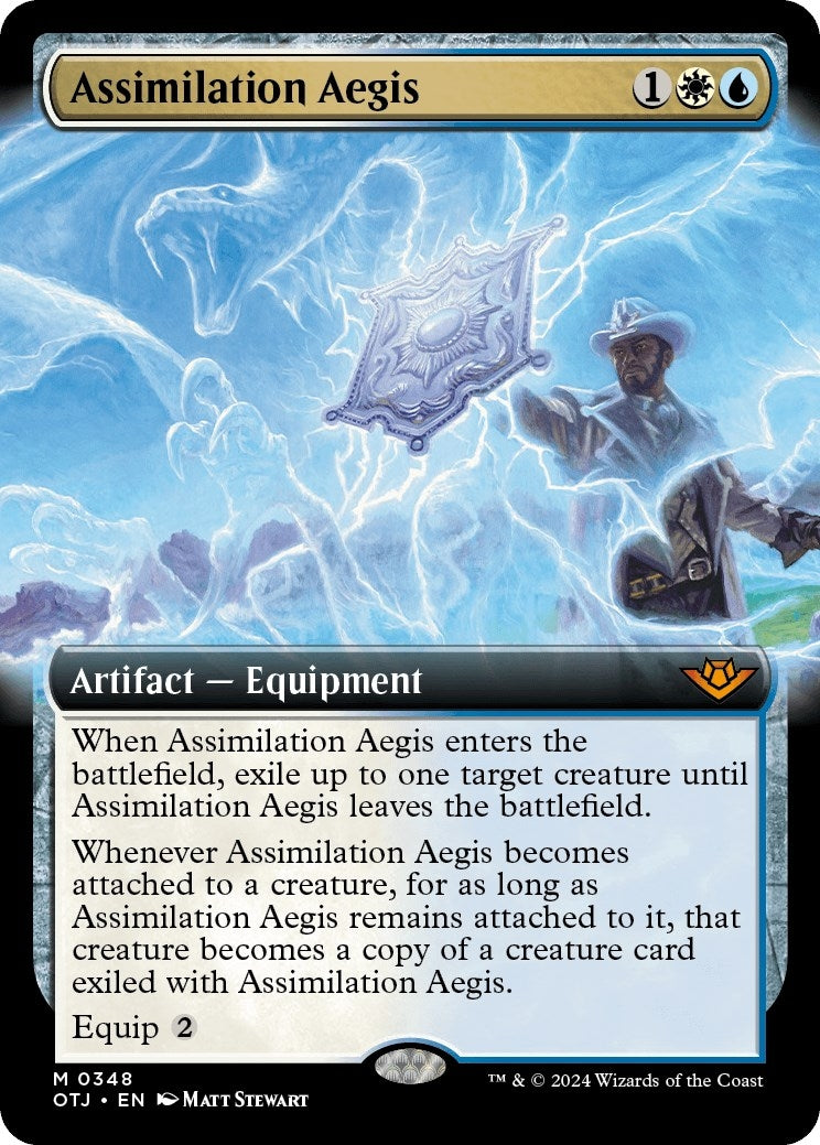 Image for Assimilation Aegis (Extended Art) (Outlaws of Thunder Junction) (348) - Magic: The Gathering