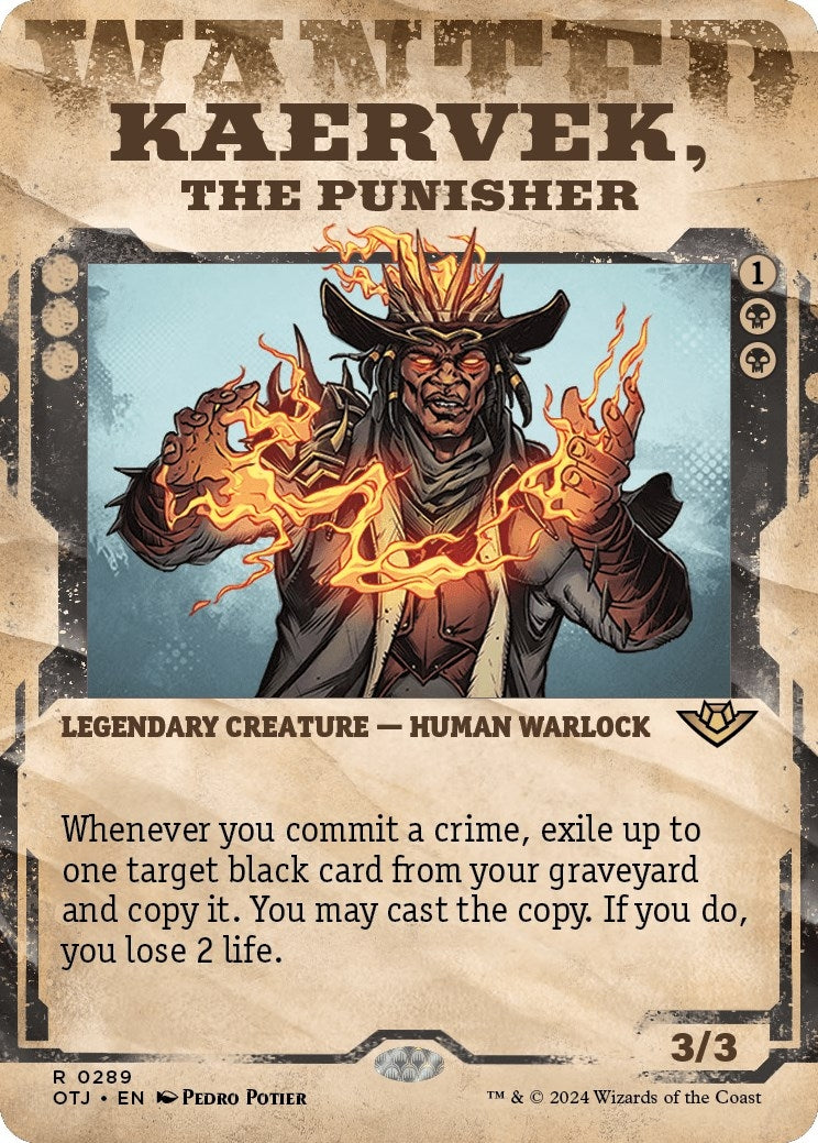 Image for Kaervek, the Punisher (Showcase) (Outlaws of Thunder Junction) (289) - Magic: The Gathering