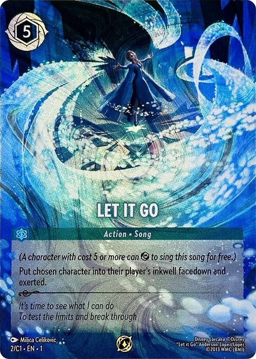 Image for Let It Go (Disney Lorcana Promo Cards) (2) - Disney Lorcana