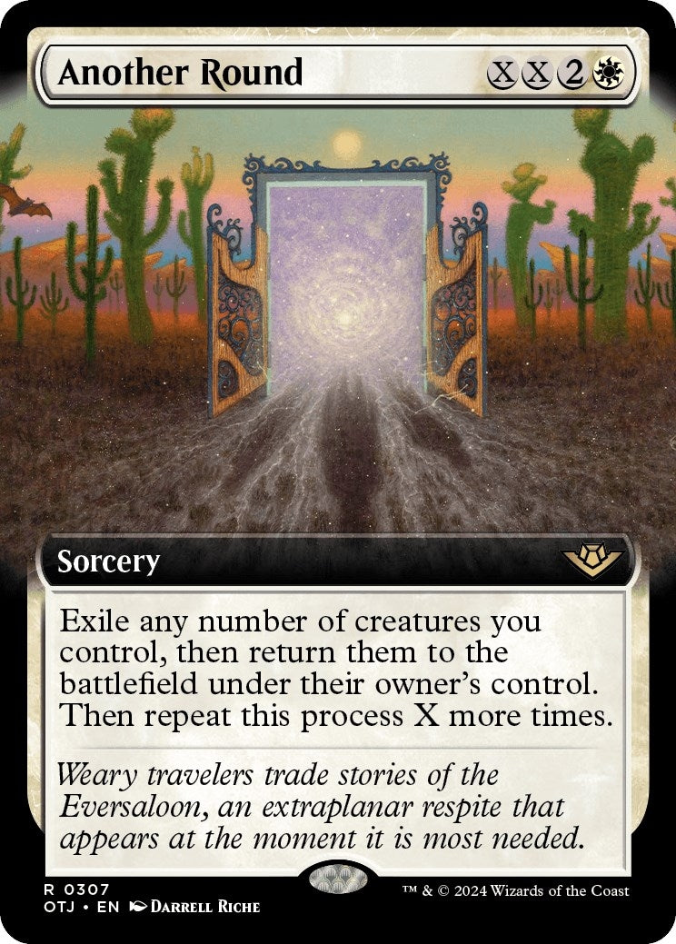 Image for Another Round (Extended Art) (Outlaws of Thunder Junction) (307) - Magic: The Gathering