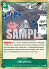 Image for Off-White (Extra Booster: Memorial Collection) (EB01-019) - One Piece Card Game