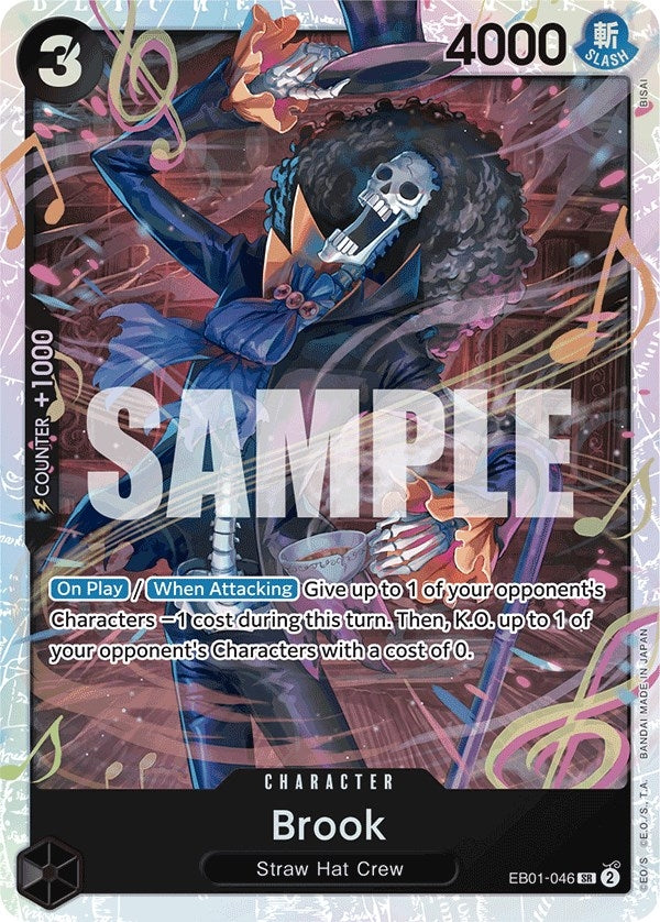 Image for Brook (046) (Extra Booster: Memorial Collection) (EB01-046) - One Piece Card Game