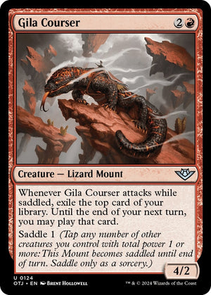 Image for Gila Courser (Outlaws of Thunder Junction) (124) - Magic: The Gathering