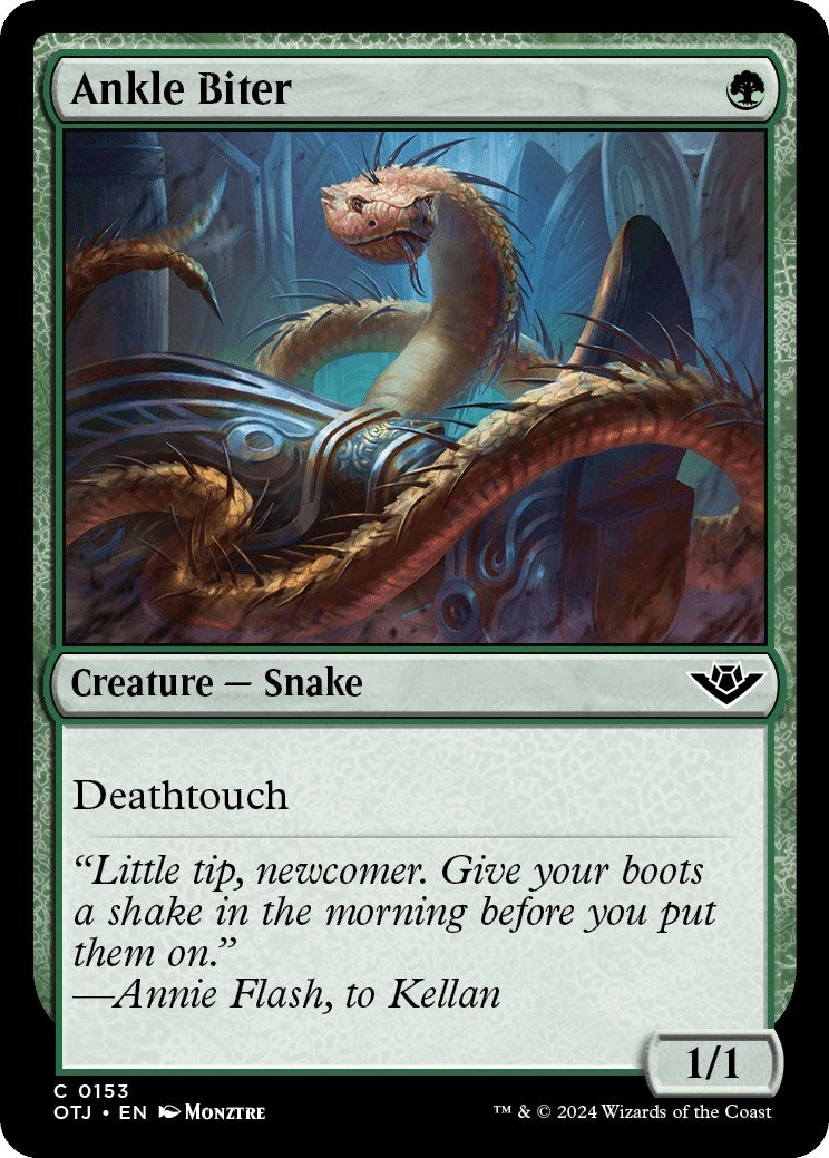 Image for Ankle Biter (Outlaws of Thunder Junction) (153) - Magic: The Gathering