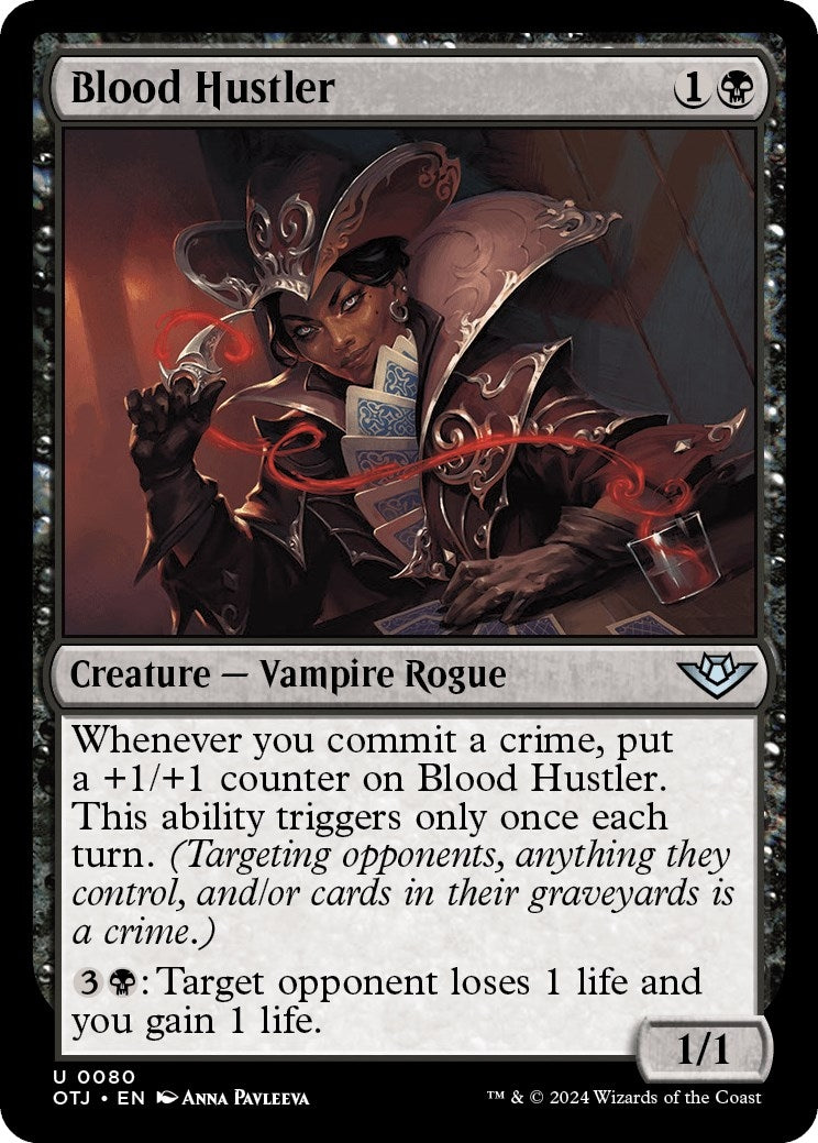 Image for Blood Hustler (Outlaws of Thunder Junction) (80) - Magic: The Gathering