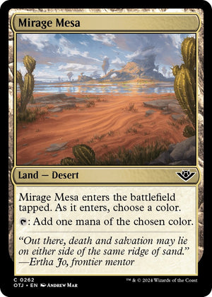 Image for Mirage Mesa (Outlaws of Thunder Junction) (262) - Magic: The Gathering